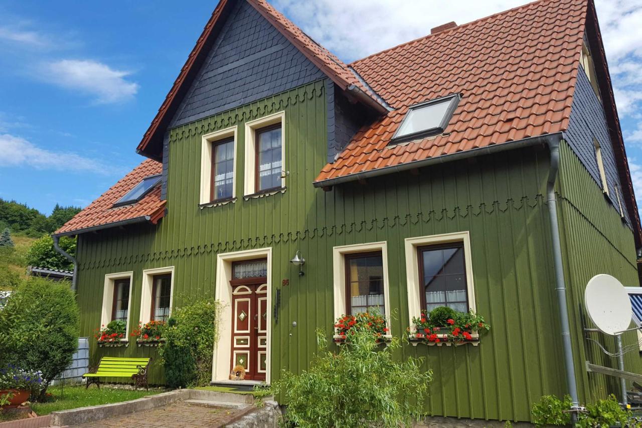 Das Gruene Haus Am Hexenstieg Rubeland Exterior foto