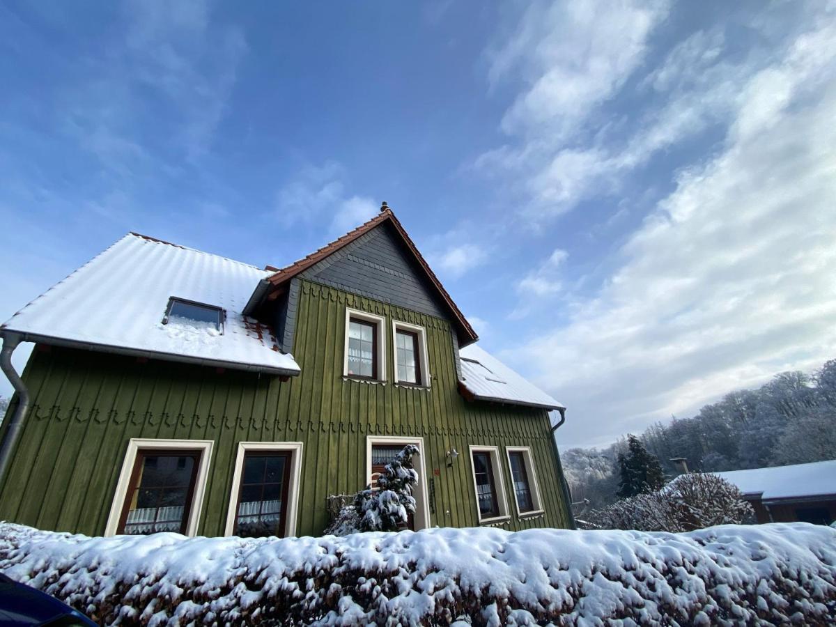 Das Gruene Haus Am Hexenstieg Rubeland Exterior foto